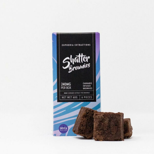 Shatter Brownies 240 MG Indica