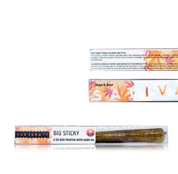 Hash Big Sticky Joint 3.5G Sativa